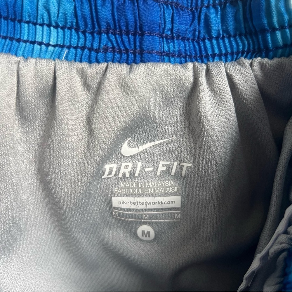 Women’s Medium Blue Nike Dri-FIT Running Shorts - Picture 3 of 3